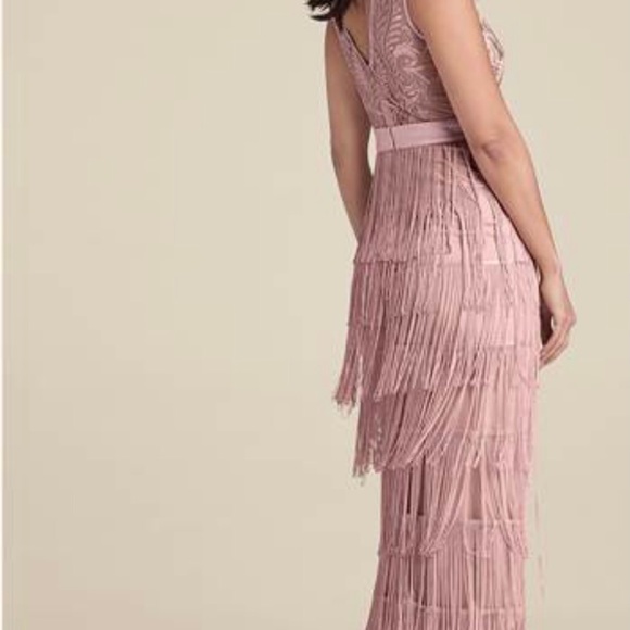 Venus Maxi Fringe Dress Fits like Size 8 - Picture 3 of 3
